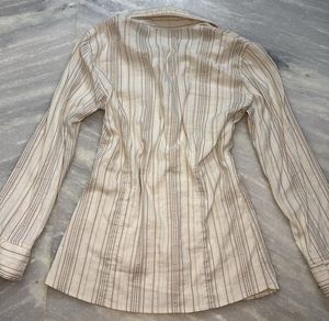 Classic Striped Button-Up Shirt