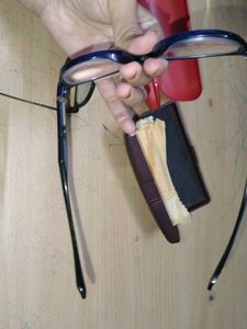 Vintage Eyeglasses with Cases chashma frame plasti