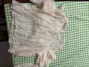Chic Ruffled Sheer Top