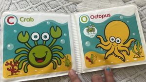 Submarine World Bath Book For Kids With Bb Whistle