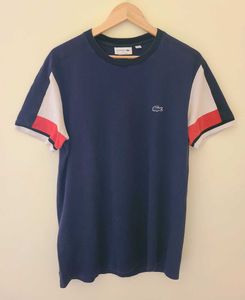Lacoste "Made in France" Colorblock Crewneck T-Shi