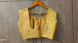Elegant Gold Blouse