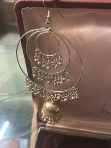 Dokra Necklace with Kashmiri zumkha