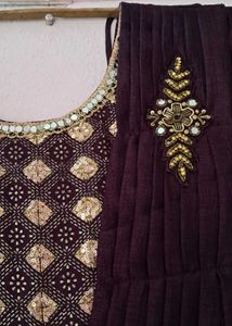sequence choli dress