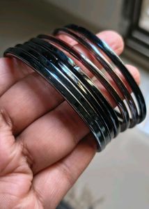 Set of Black Bangles