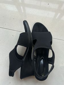 Black Heeled Sandals