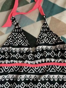 Tribal Print Bikini Top