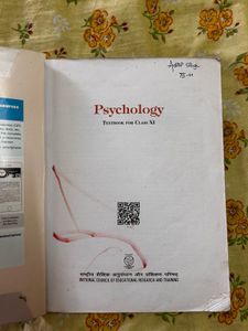 Psychology Textbook for Class XI