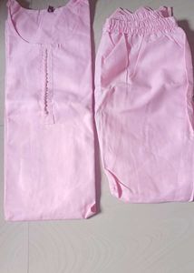 Elegant Pink Kurta Set with Dupatta