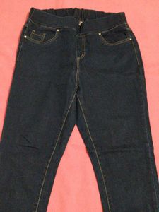 Classic Dark Wash Denim Jeans