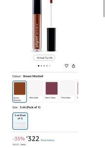 Pilgrim Matte Me Up Liquid Lipstick