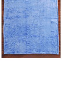 Soft Blue Throw Blanket