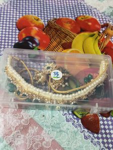 Green &amp; Gold Jewelry Set new traditional jewellery