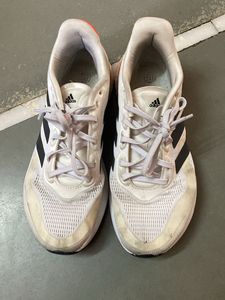 man & woman short shoes