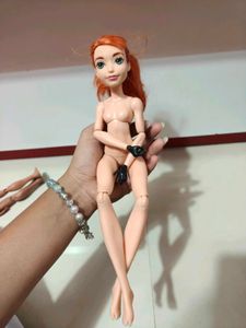 Fashion Doll Body with Red Hair