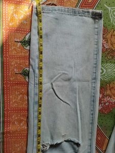 Ripped Light Wash Jeans