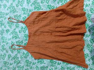 🧡🪩 Y2K vintage Orange Button-Up Cami Top 🪩🧡