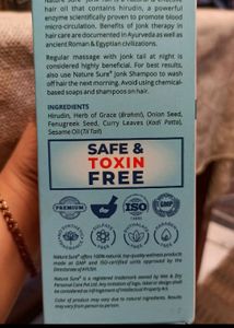 Jonk Oil For All Hair Problems