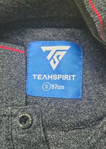 Teamspirit Grey Polo Shirt