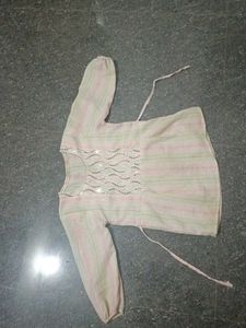 Embellished Striped Kurti