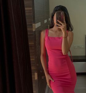 Hot Pink Bodycon Dress