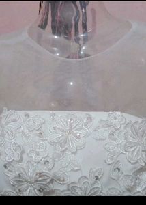 Beautiful White Bridal Lehenga