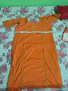 Orange Kurta
