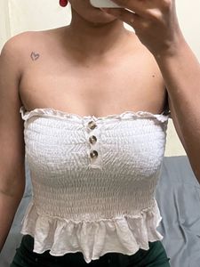 Cute Ruffled Tube Top - FREE SHIPPING!!