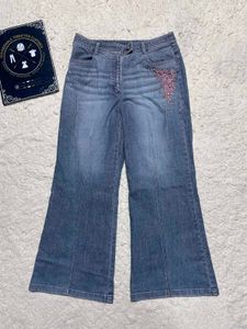 Embellished Flare Jeans