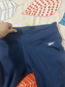 Navy Blue Reebok Leggings