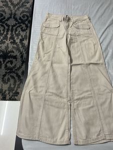 H&amp;M wide leg jeans