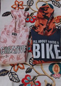 Two comfortable and stylish Hoodies