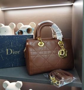 Brown Dior Lady Handbag
