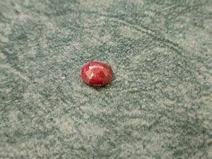 Natural Ruby Gemstone - Faceted Round