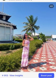 zudio Bohemian Maxi Dress