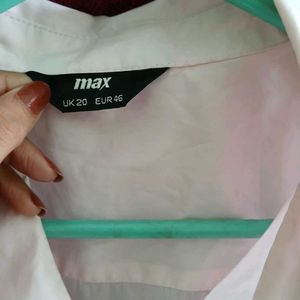 Light Pink Formal Office Siren Shirt Top Women