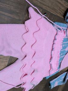 Stylish Girl's winter dress
