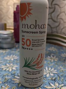 moha sunscreen spray