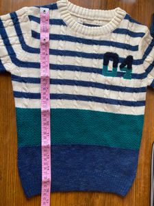 5-6 Year Boys Sweater From Pink And Blue Brand