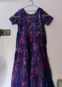 Blue &amp; Pink Party dress