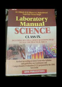 Laboratory Manual Science Class IX
