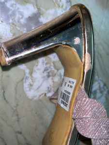 Sparkly Rose Gold Heels