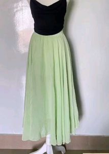 Flowy Chiffon Maxi Skirt