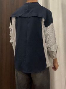Stylish Layered Look Sweatshirt