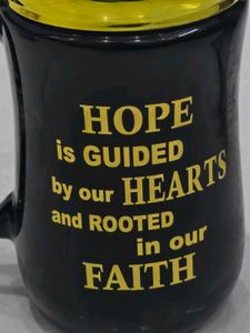 Inspirational Mug with Mirror Lid