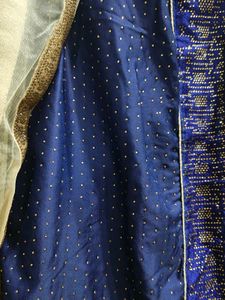 Women Swaroski Half Net Silk Saree