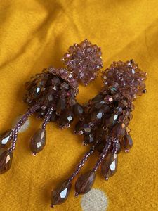 Beaded Drop Earrings