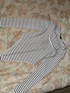 Striped Long Sleeve Bodysuit