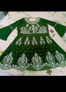 Gorgeous Full Stonework Sharara Set