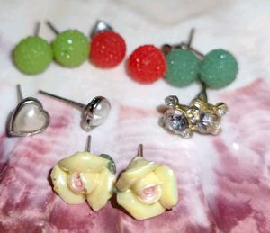 Charming Stud Earrings Set